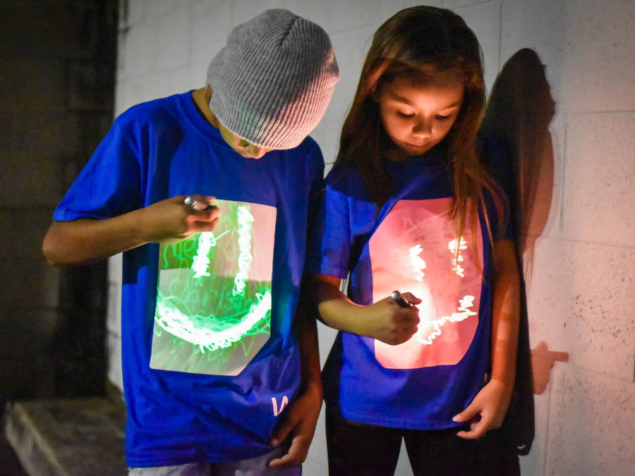 Kids Glow In The Dark TShirt Perfect Gift Kids Of All Ages Illuminated Apparel